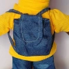 Cute cartoon fabric plush humanoid doll children's birthday gift, doll pillow Application Scenario